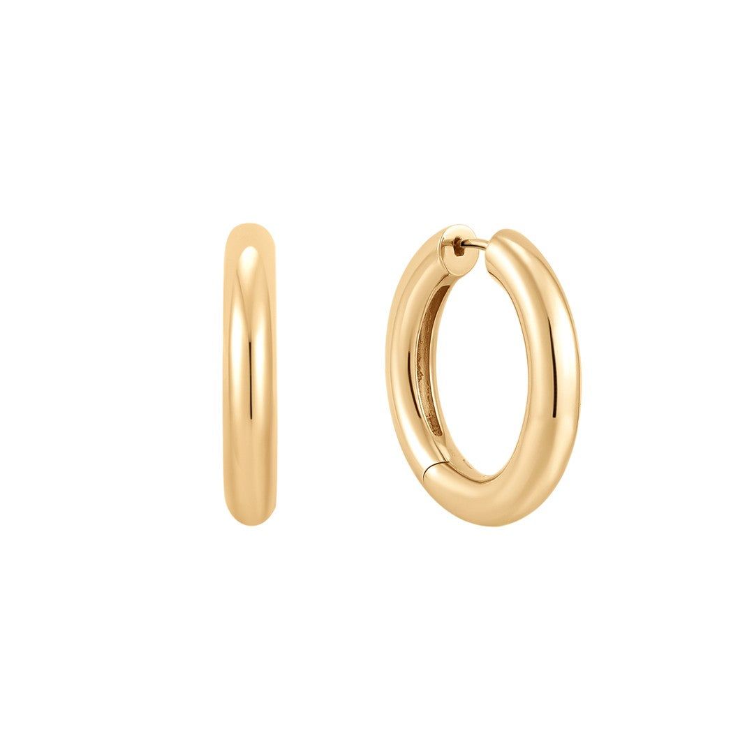 Modern Volume Hoop Earrings