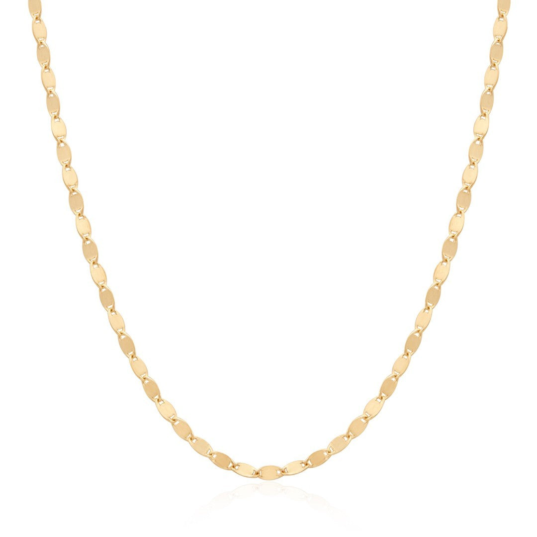 Tile Chain Necklace (16" + 2" Triple-Ring Extender)