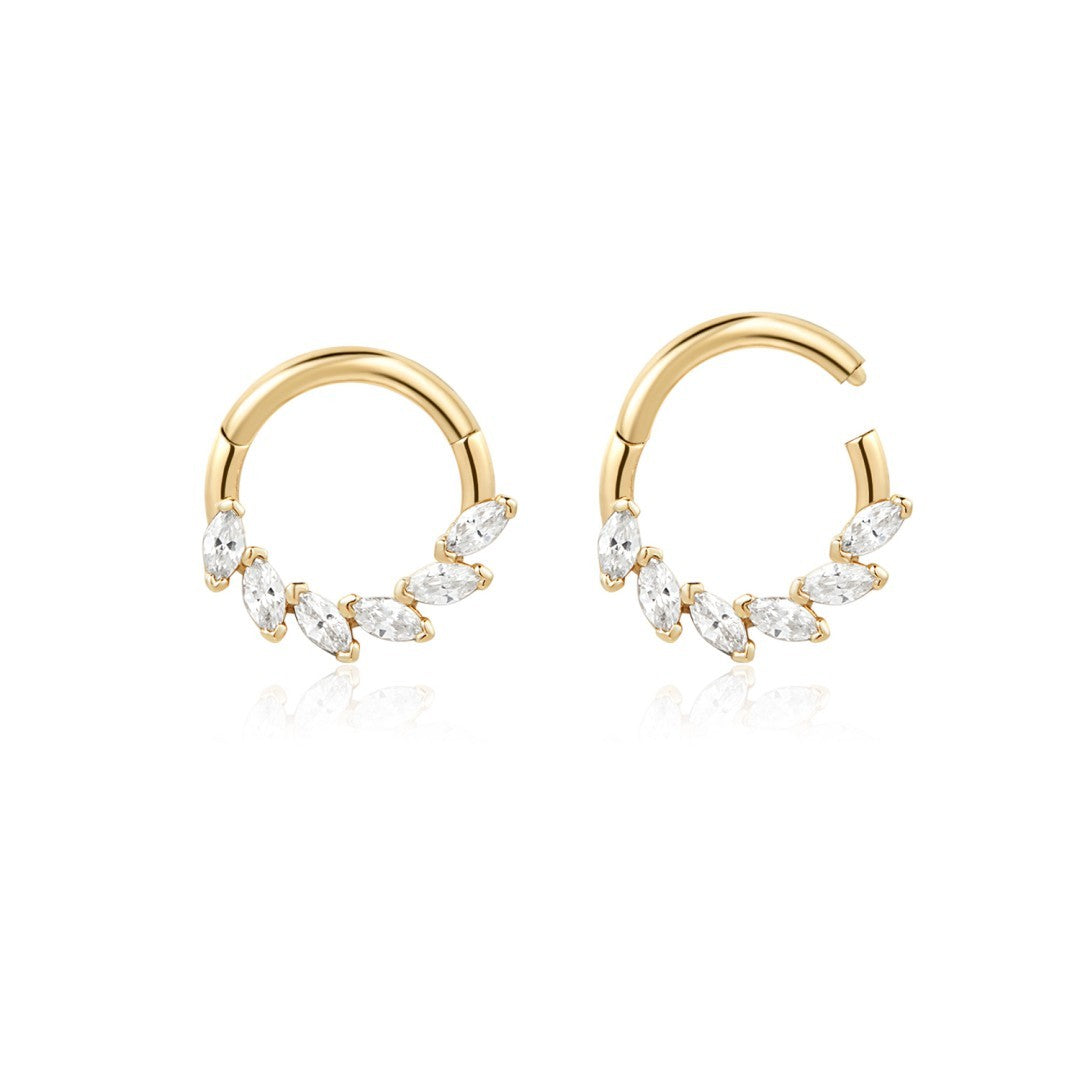 Marquise Lab-Grown Diamond Clicker