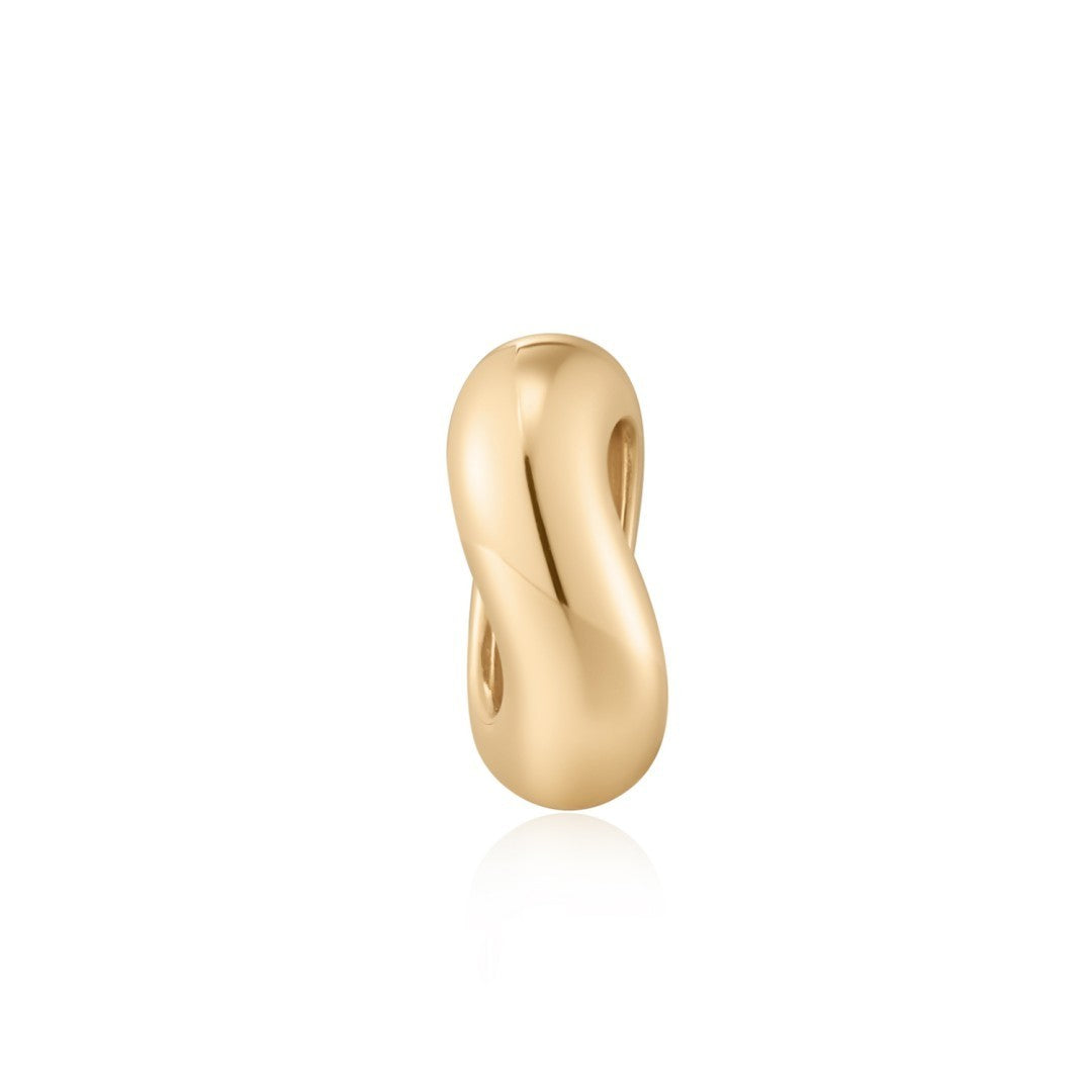 Thick S-Shape Gold Connector Clasp