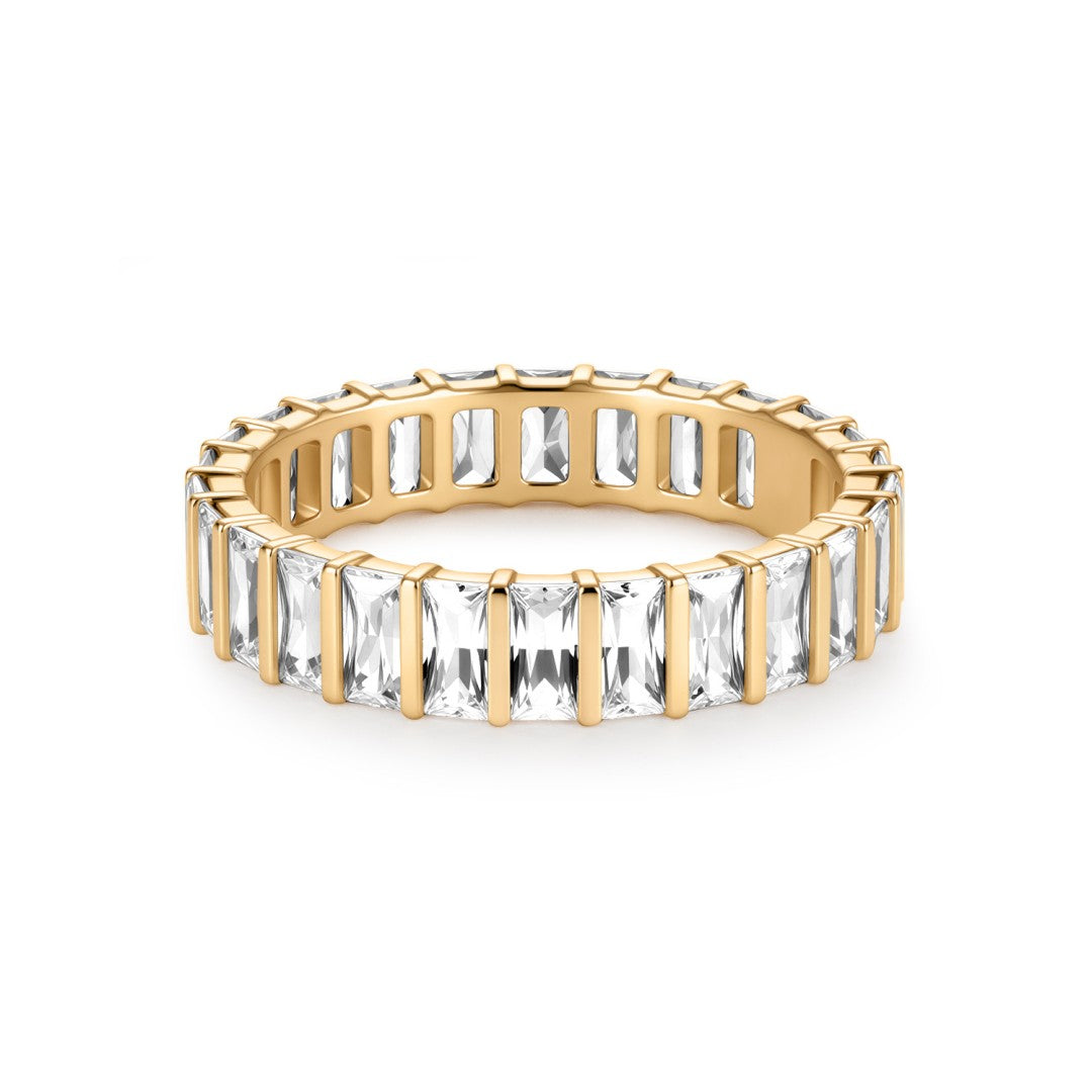 Baguette-Cut Eternity Ring– Lab-Grown Diamonds