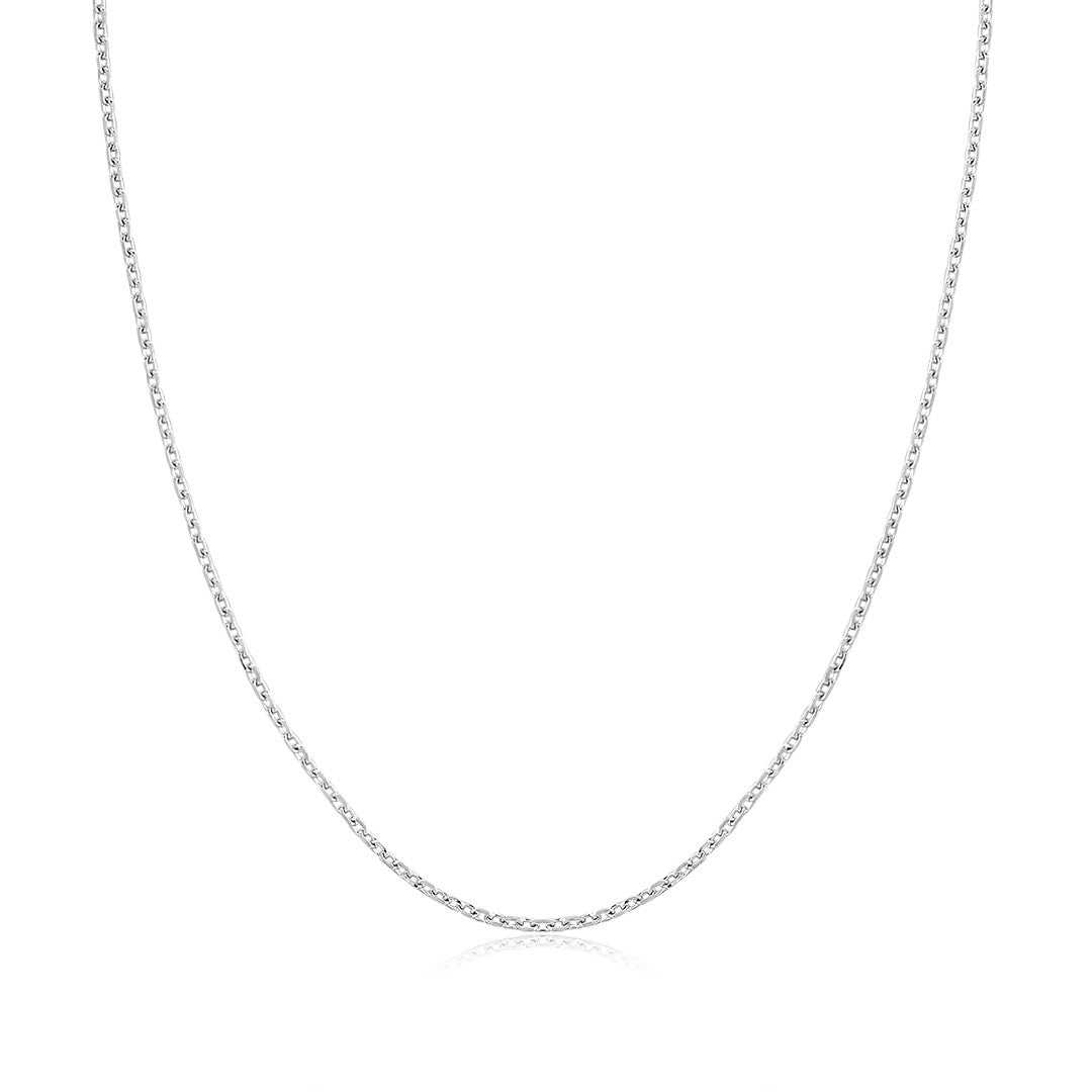 Diamond-Cut Chain Necklace