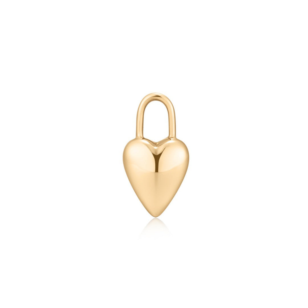 Classic Heart Lock Charm