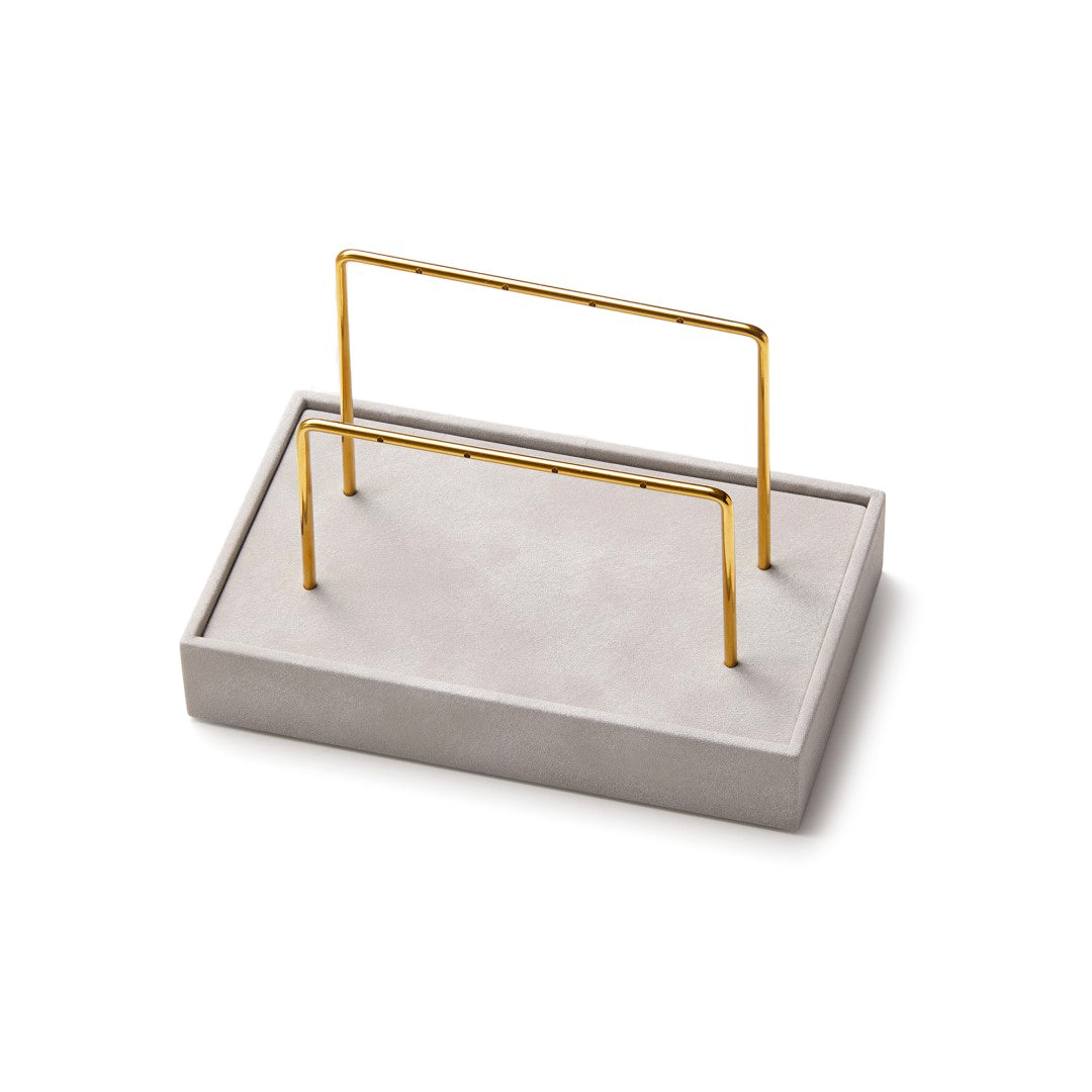 Double-Tier Hoop Earring Display Stand