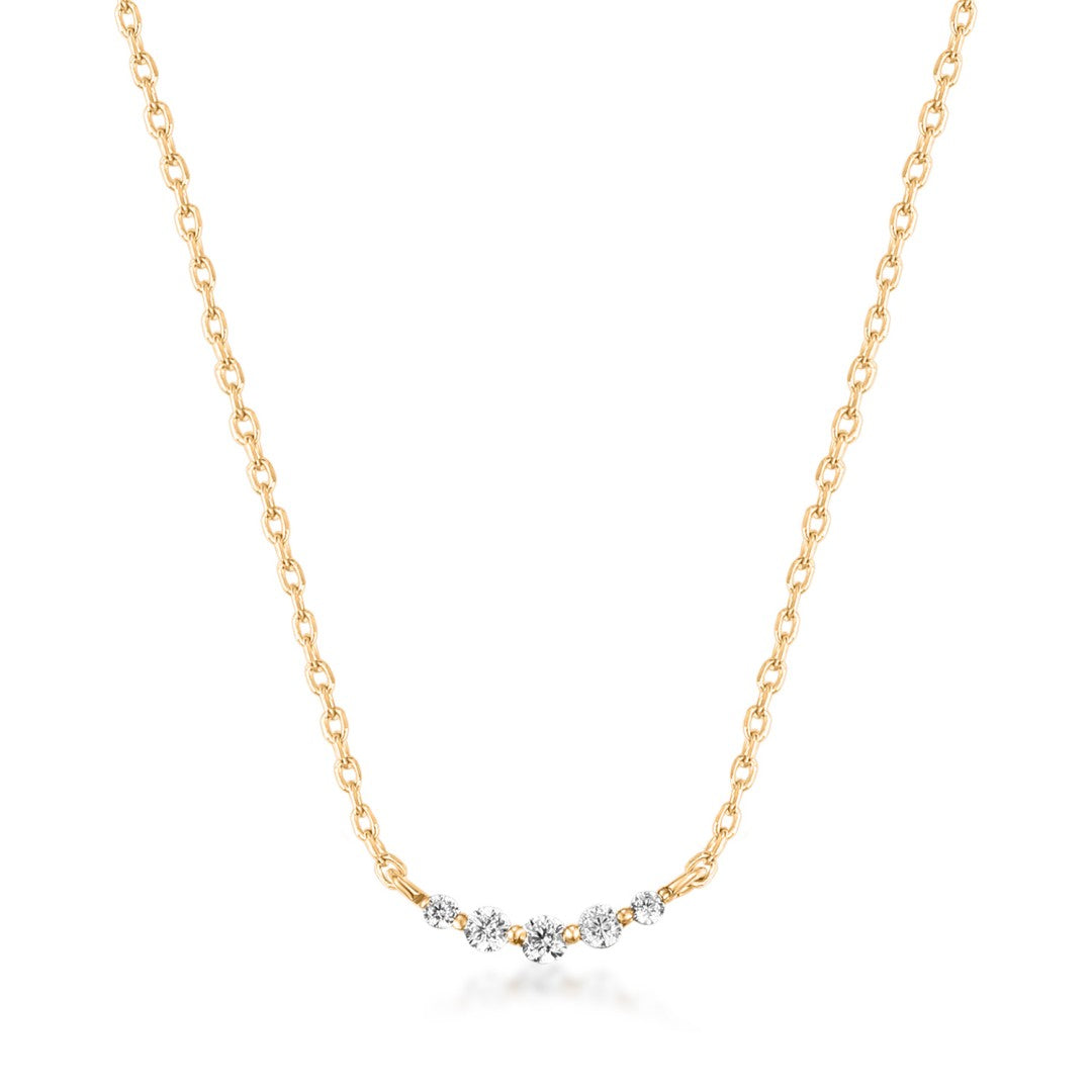 Essentials Round Lab-Grown Diamond Necklace