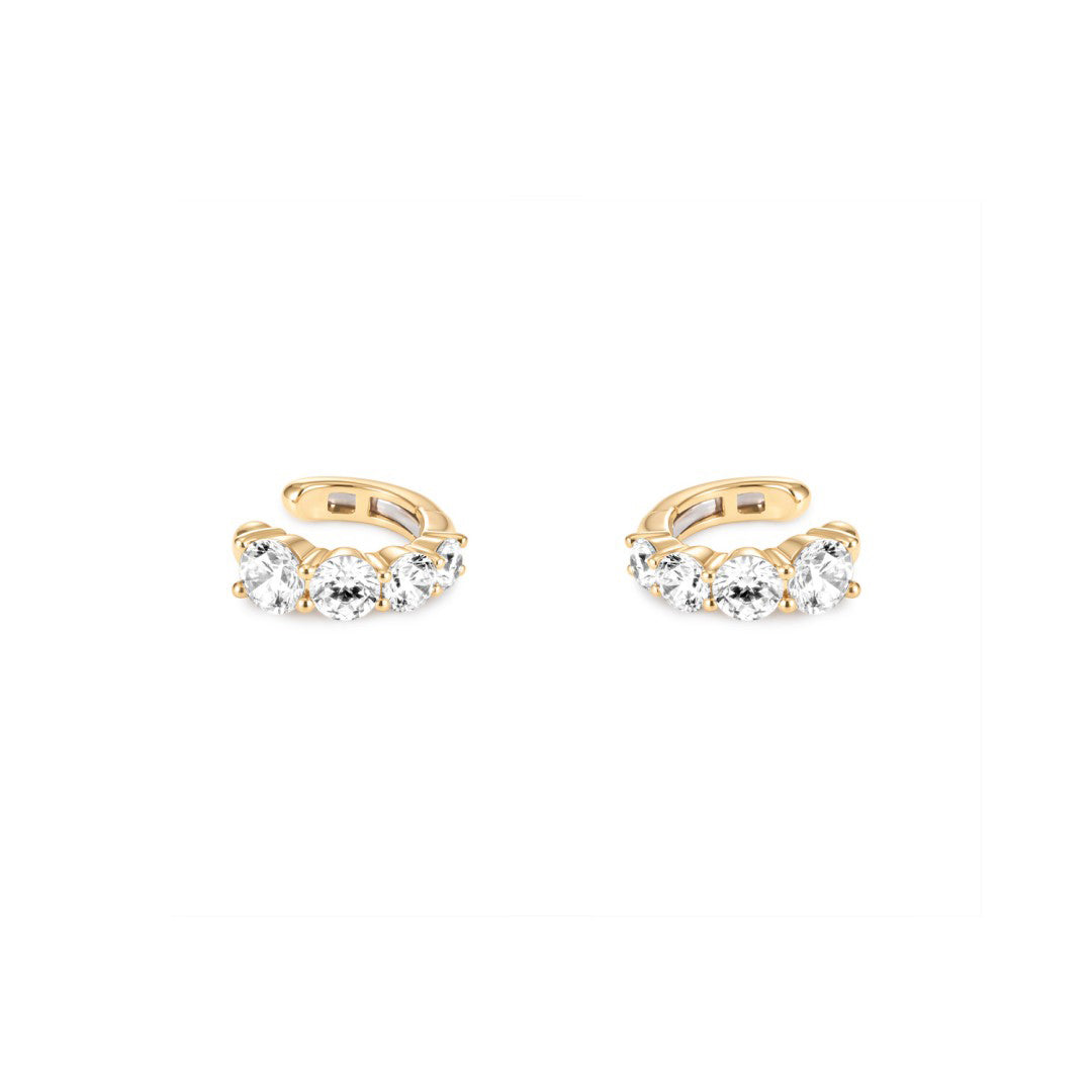 Round Brilliant Lab-Grown Diamond Ear Cuff