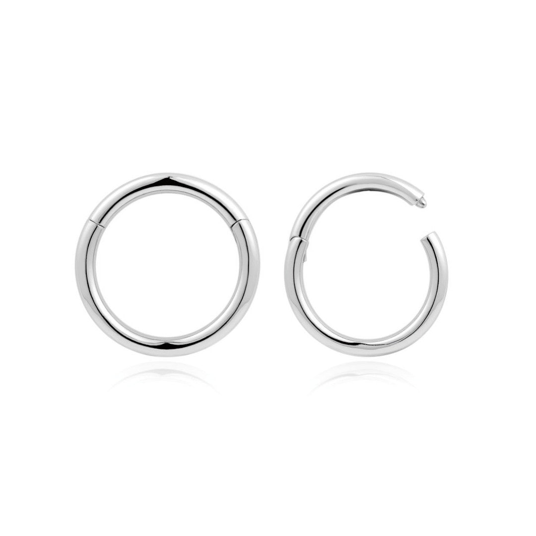 11mm Gold Piercing Clicker Hoop
