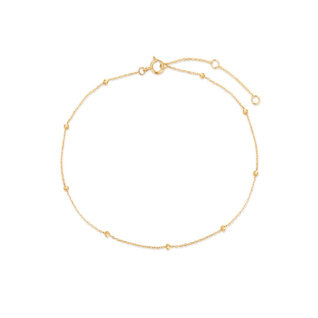 Minimal Dot Chain Bracelet