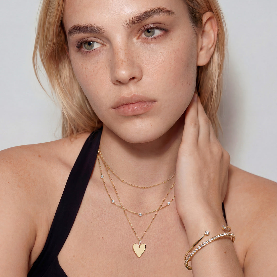 Open-End Lab-Grown Diamond Bracelet