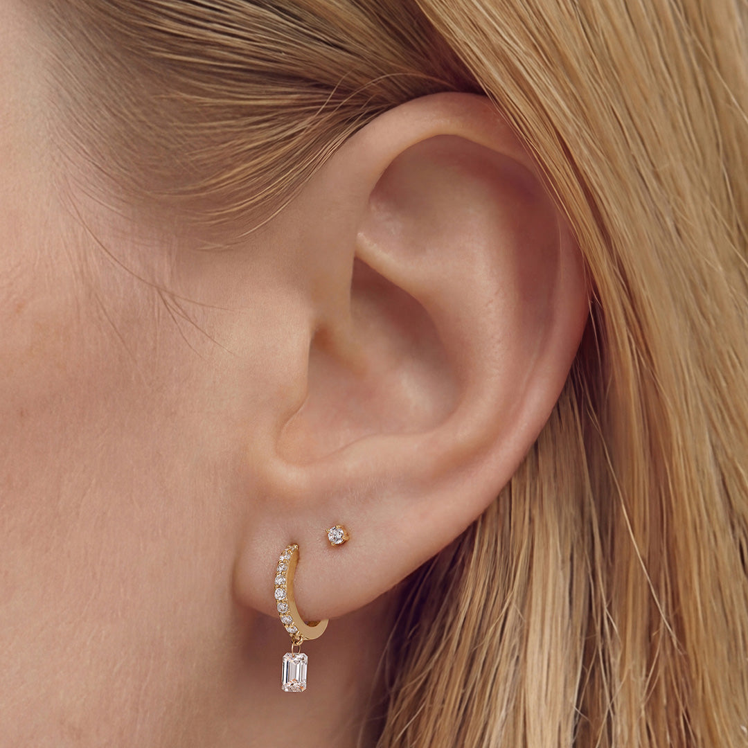 2.1 MM Classic 4-Prong Lab-Grown Diamond Studs