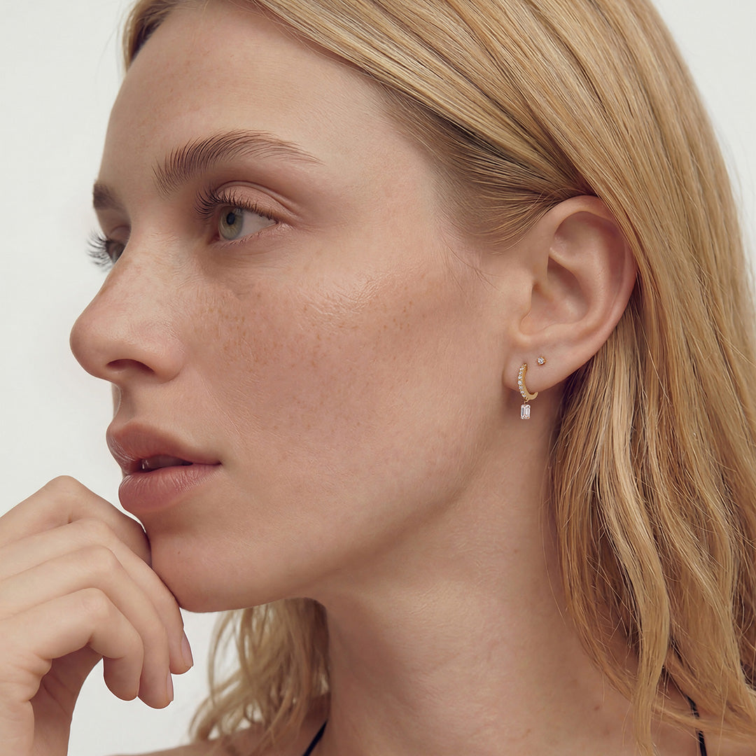 2.1 MM Classic 4-Prong Lab-Grown Diamond Studs