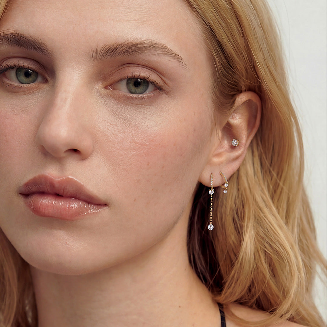 0.42ct Lab-Grown Diamond Round Stud Earrings