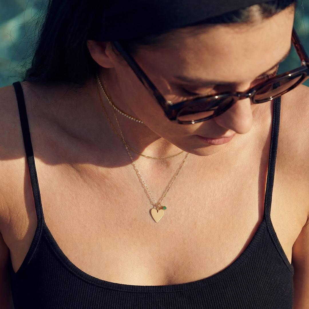 Lab-Grown Diamond Classic Tennis Chain Necklace