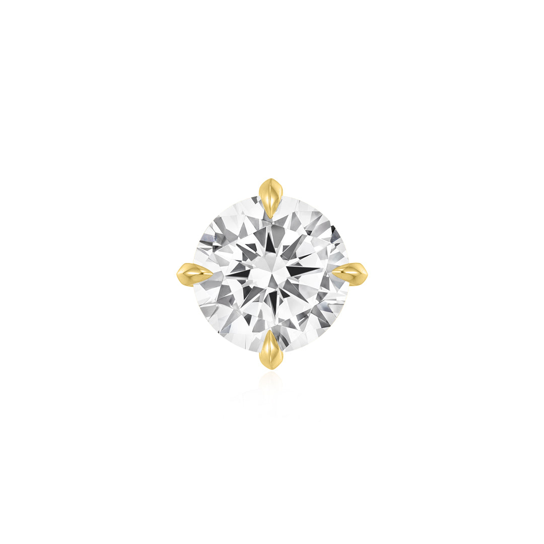 6.1ct Round-Cut 4-Prong Hidden Halo