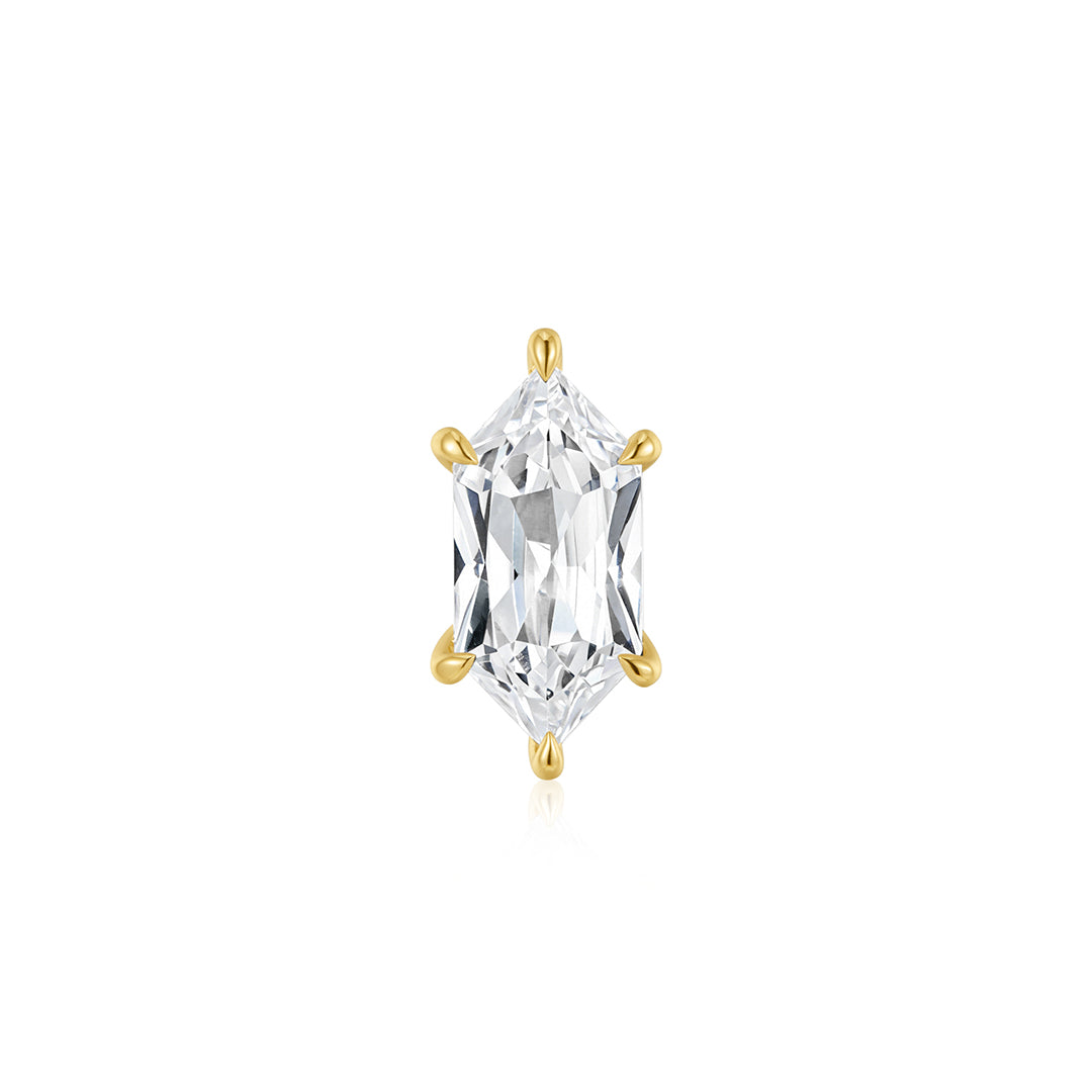 8.5ct Fancy-Cut 6-Prong Hidden Diamond Basket Setting