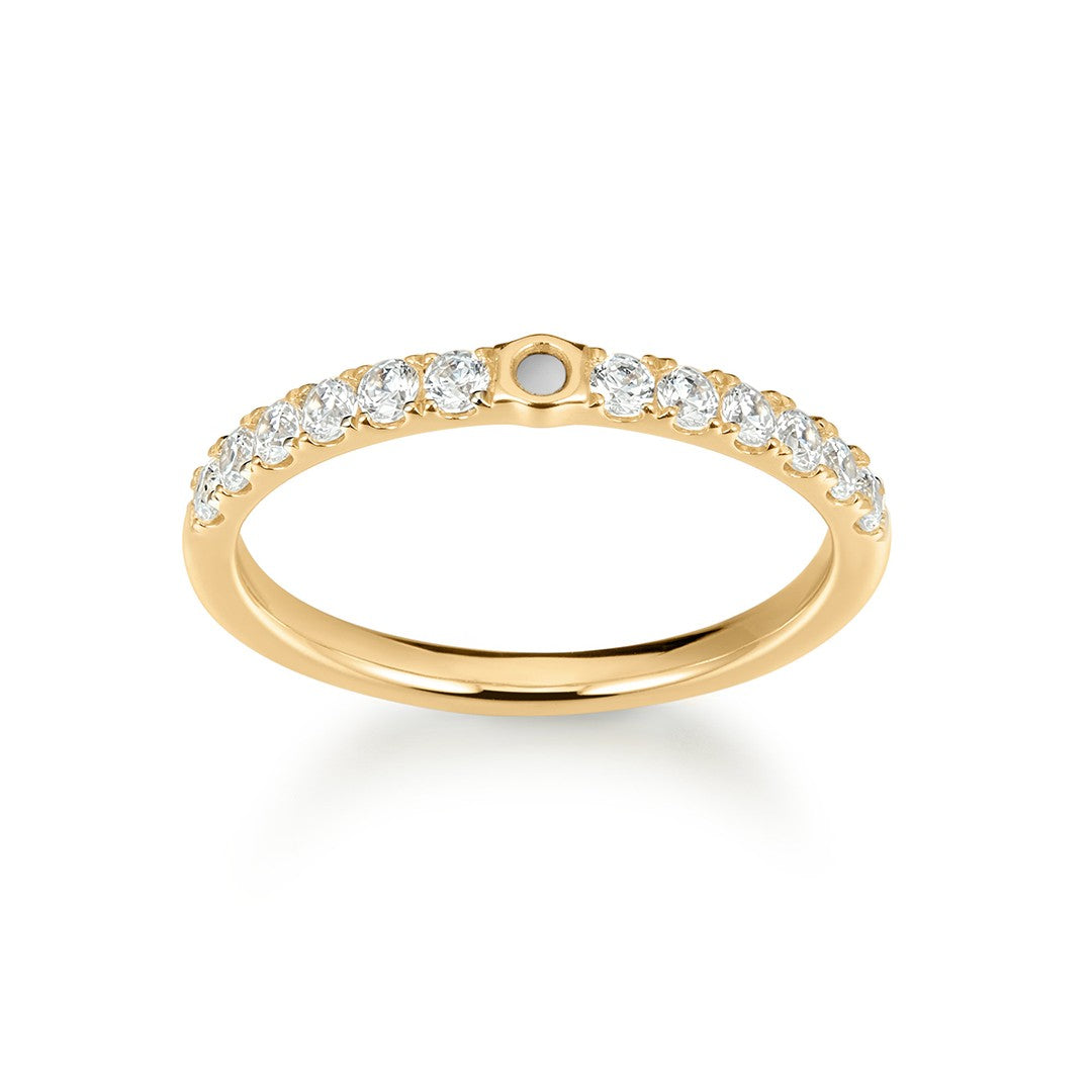 Classic Pavé Peg Shank