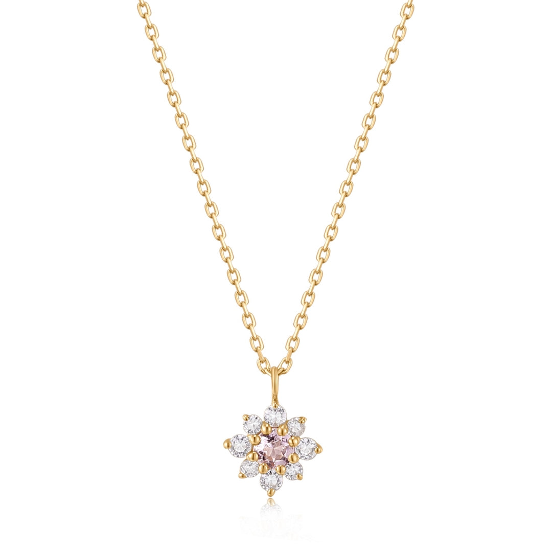 Lab-Grown Diamond Sparkle Cluster Necklace