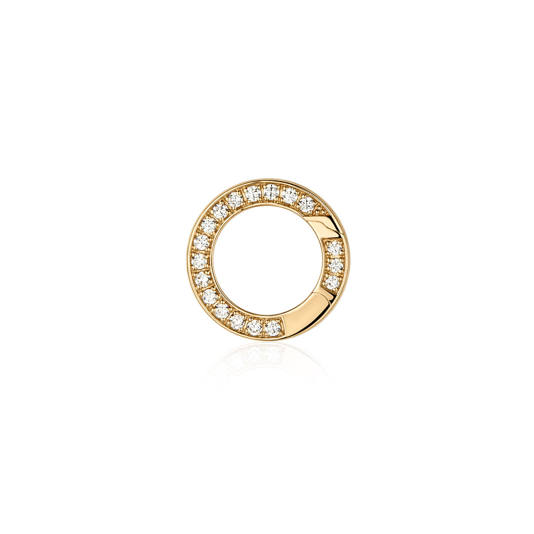 Lab-Grown Diamond Circle Clasp