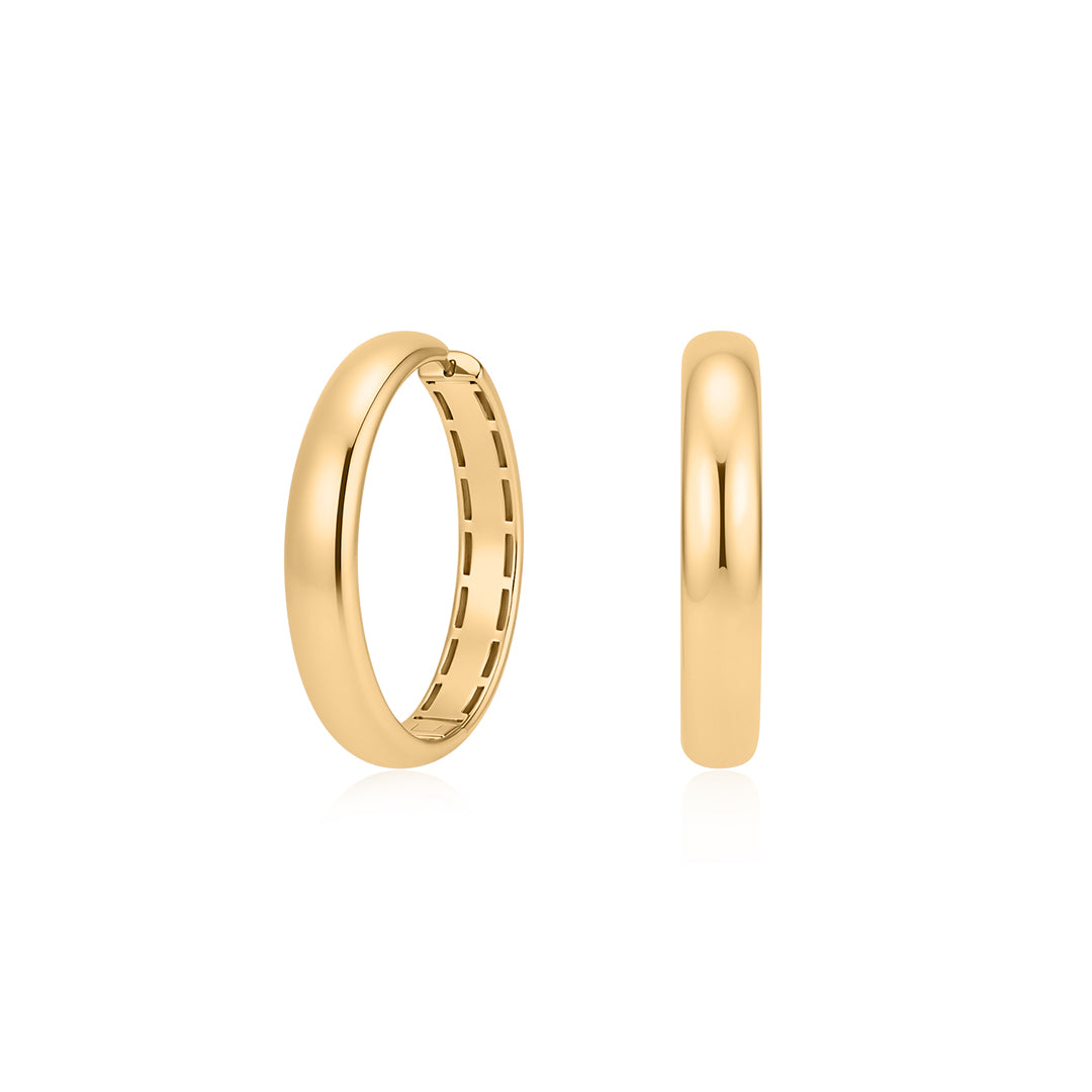 30mm Bold Classic Hoop Earrings