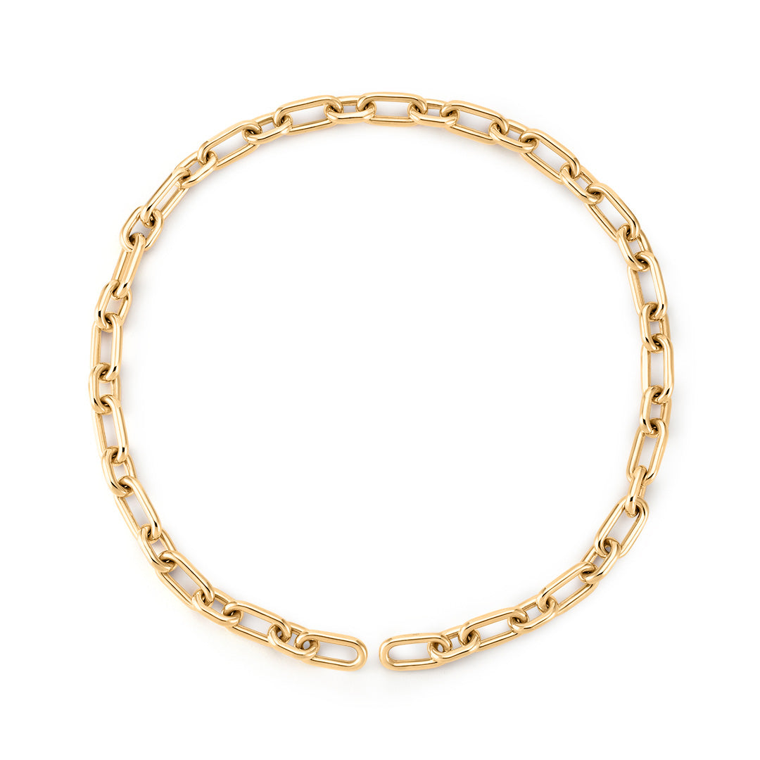 Essential Paperclip Gold Necklace