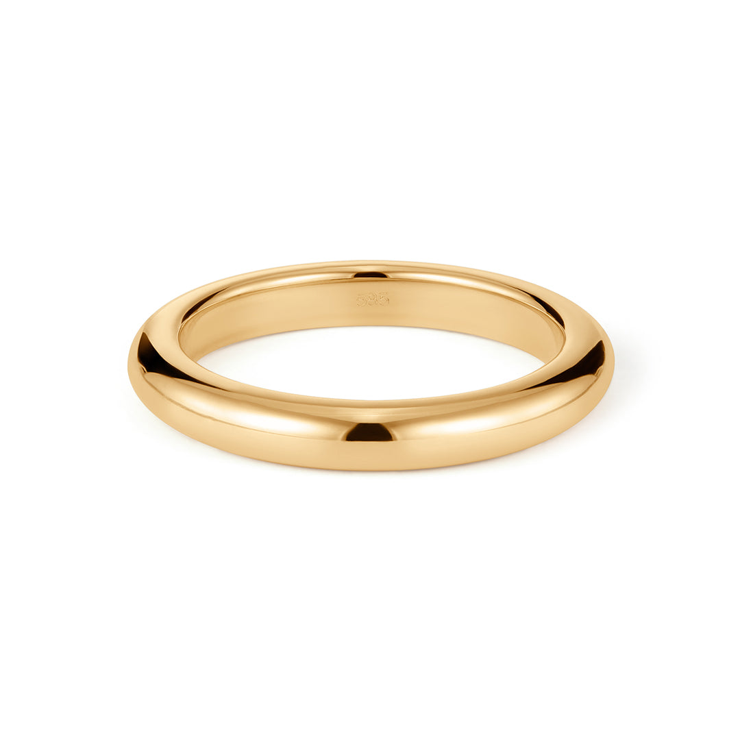 Essential Bold Gold Stacking Ring