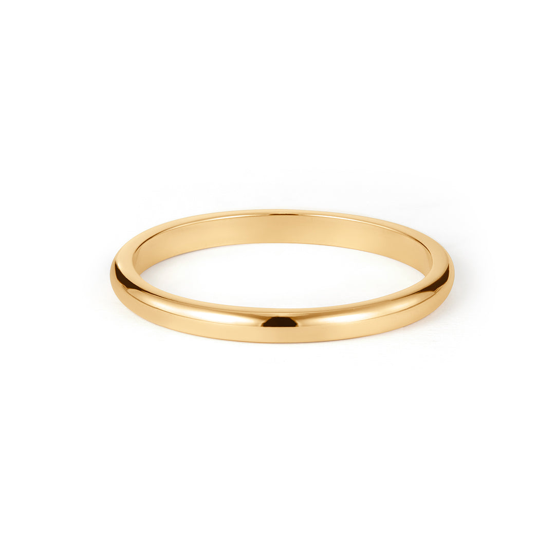 Minimalist Gold Stacking Ring