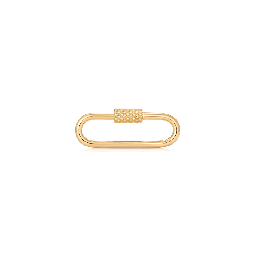 Textured Screw-Lock Oval Connector