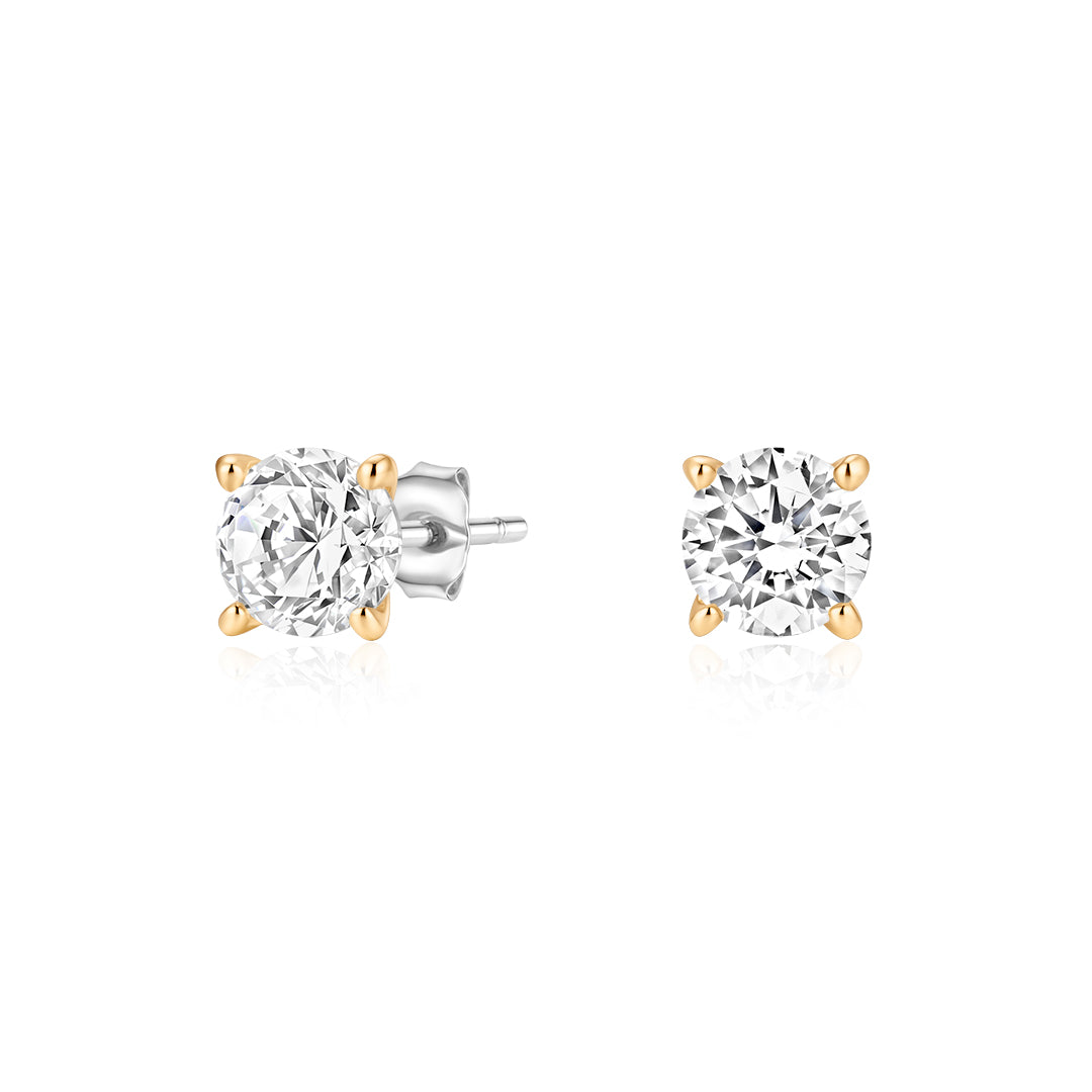 2MM Petite Lab-Grown Diamond Threadless Push-Fit Piercing Studs