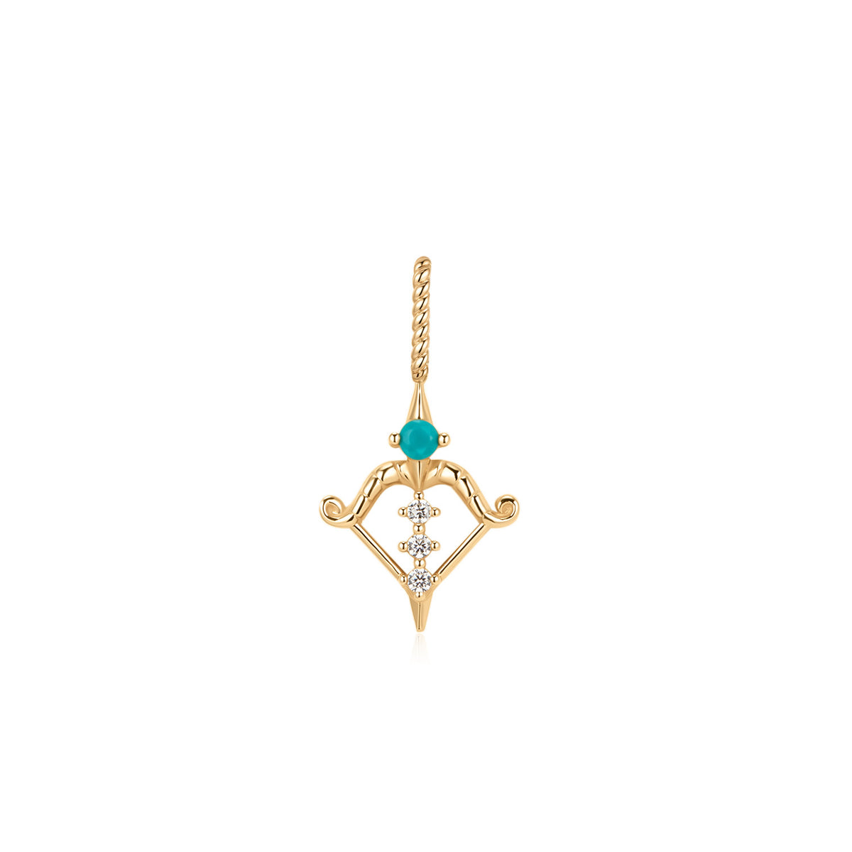 Celestial Sagittarius Birthstone Charm