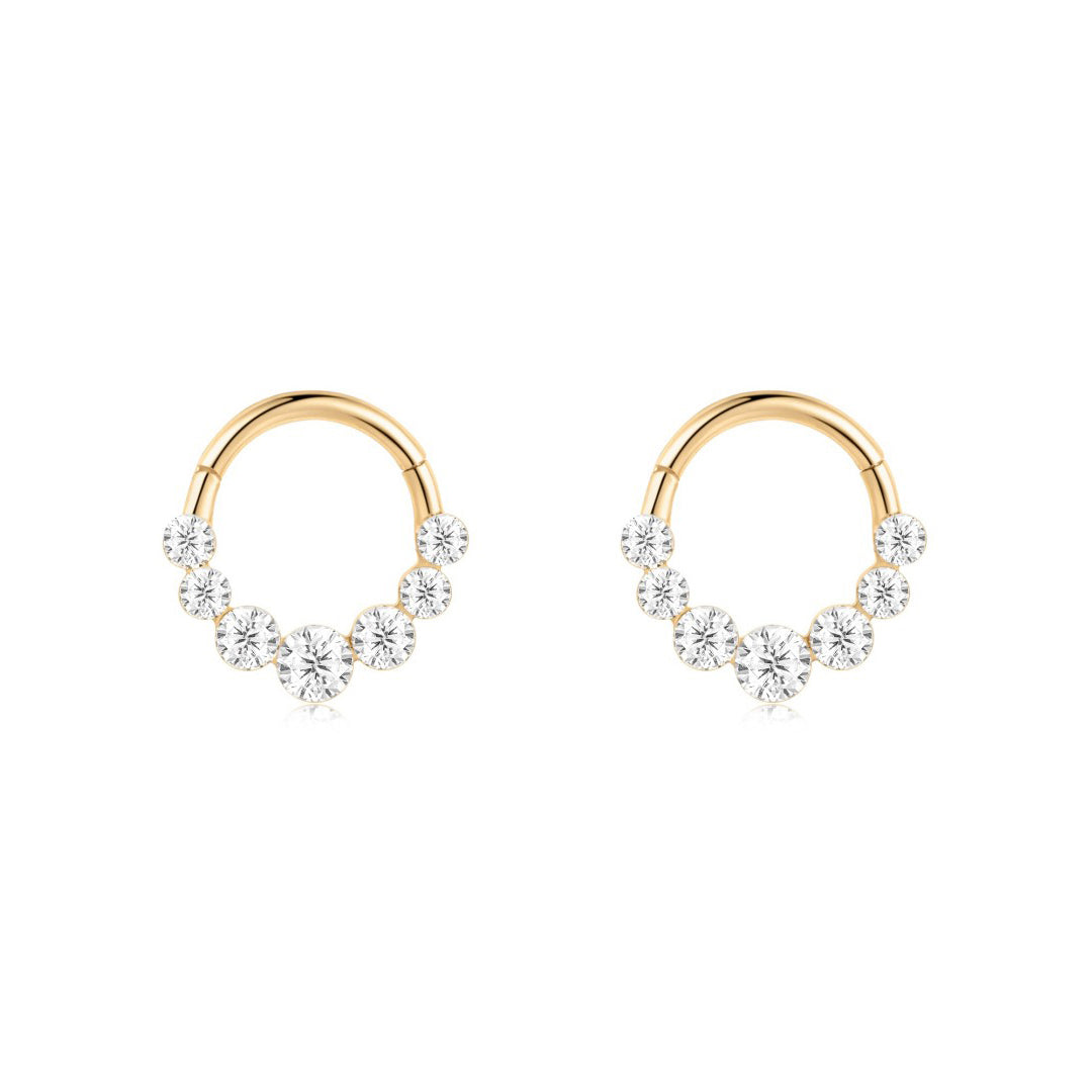 Round Lab-Grown Diamond Graduated Clicker