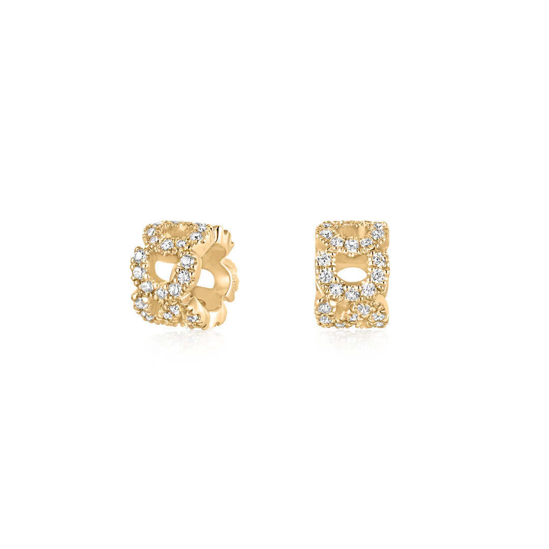 Lab-Grown Diamond Slider Bead Charm