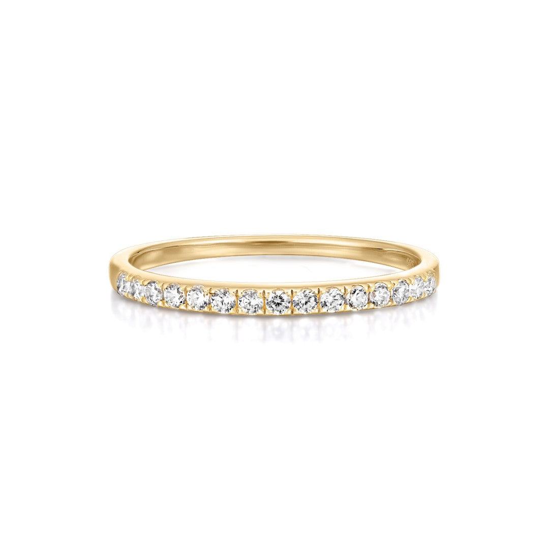 Essentials Round Lab-Grown Diamond Stacking Ring