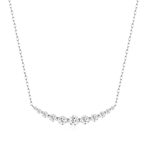 1.046 ct Graduated Lab-Grown Diamond Necklace